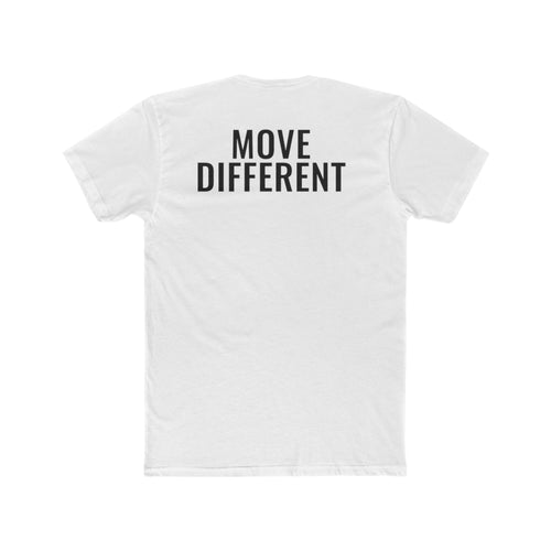 Move Different Crew Tee — "Essence" Minimalist Graphic T-Shirt